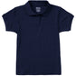 Junior Girls' Short Sleeve Fitted Interlock Polo