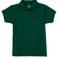 Junior Girls' Short Sleeve Fitted Interlock Polo