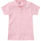 Girls' Short Sleeve Fitted Interlock Polo