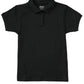 Girls' Short Sleeve Fitted Interlock Polo