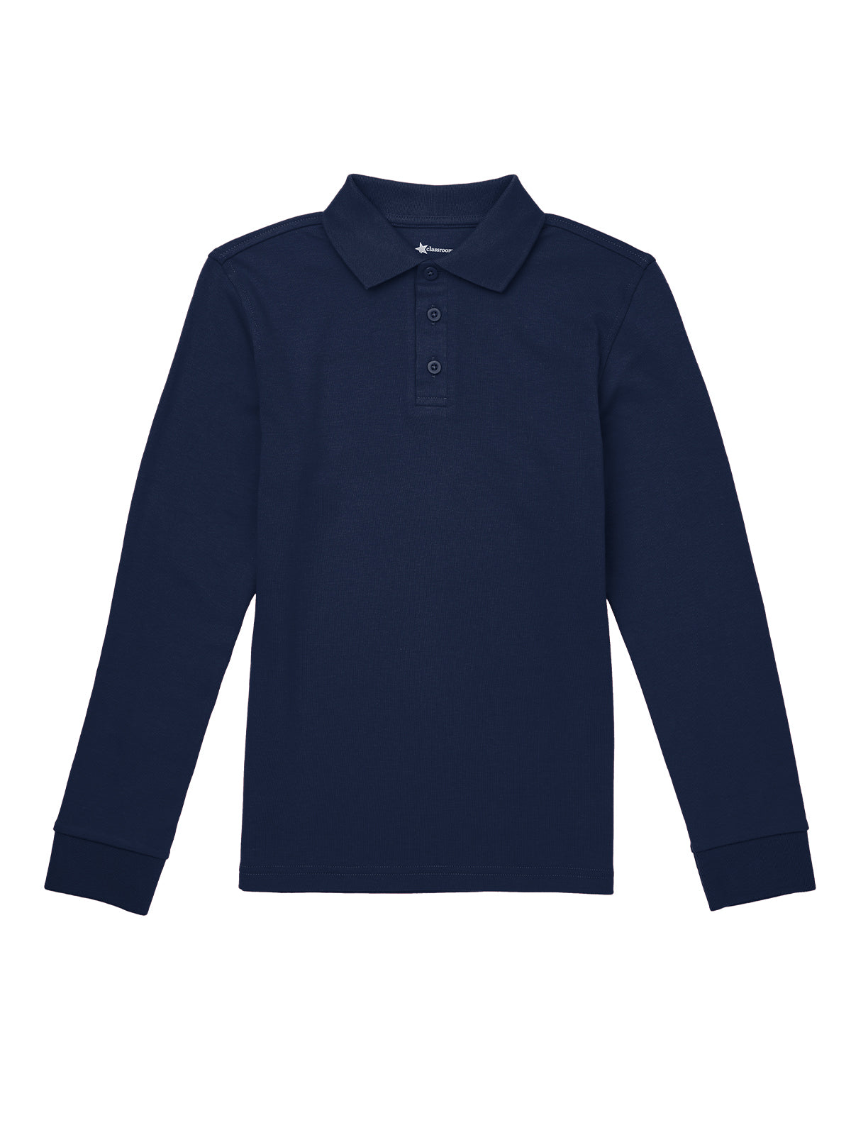 Youth Long Sleeve Interlock Polo