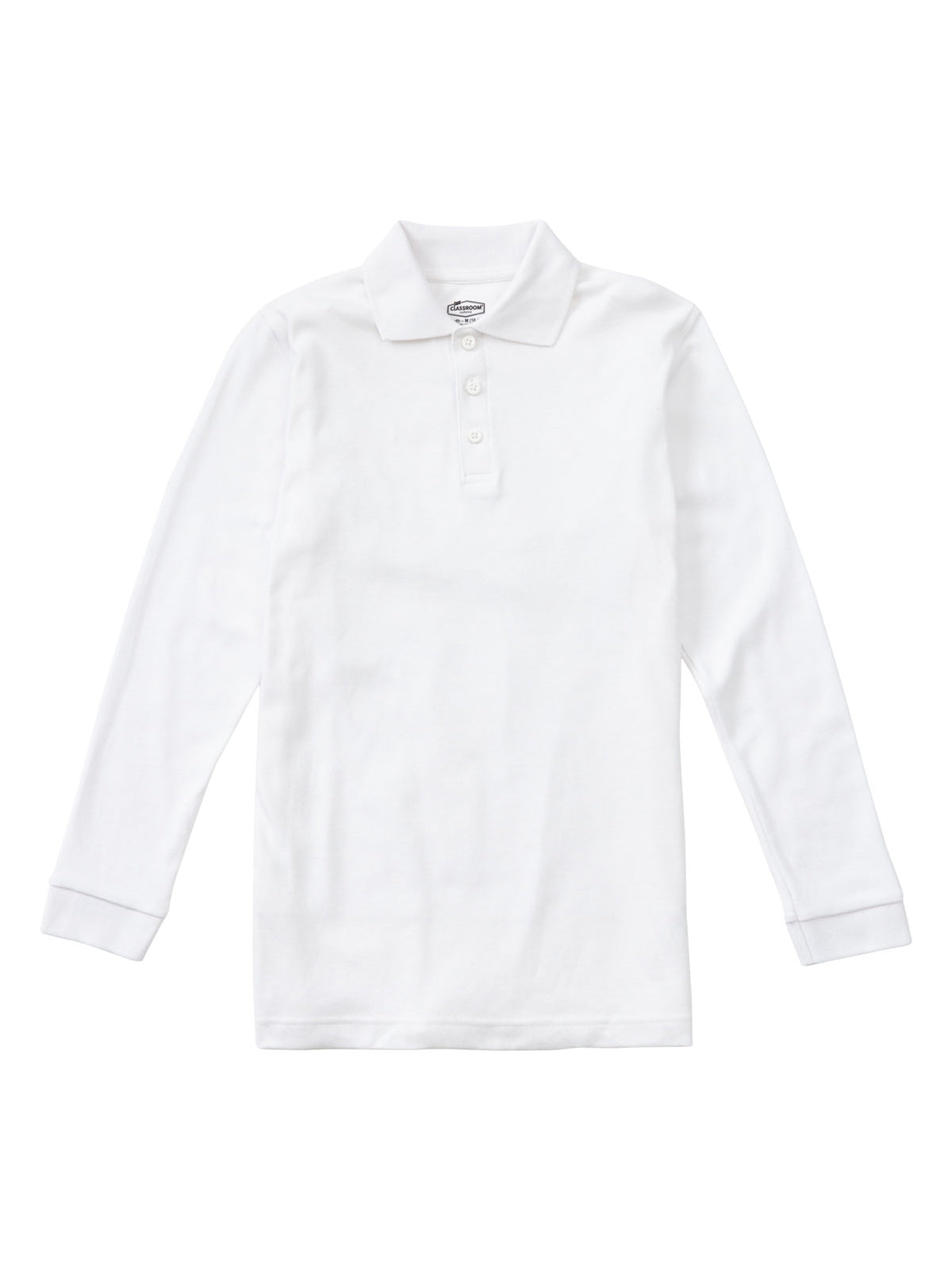 Youth Long Sleeve Interlock Polo