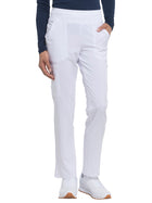 Women's 7-Pocket Natural Rise Tapered Leg Pant - DK005 - White