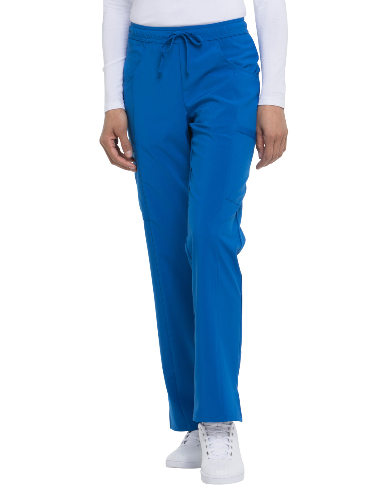 Women's Mid Rise Straight Leg Drawstring Pant