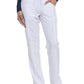 Women's 7-Pocket Mid Rise Straight Leg Pant - DK010 - White