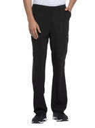 Men's 6-Pocket Natural Rise Drawstring Pant - DK015 - Black