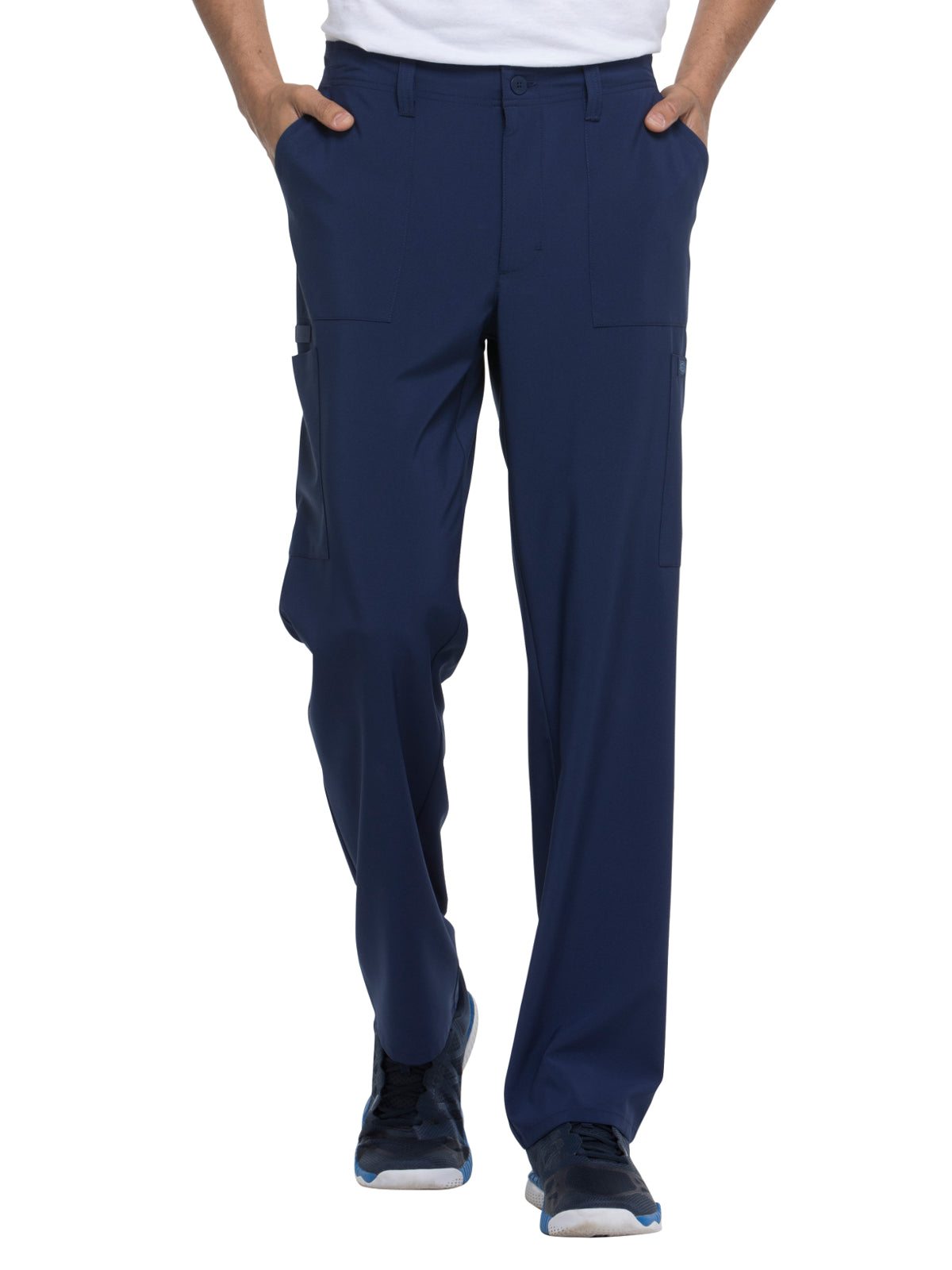 Men's 6-Pocket Natural Rise Drawstring Pant - DK015 - Navy