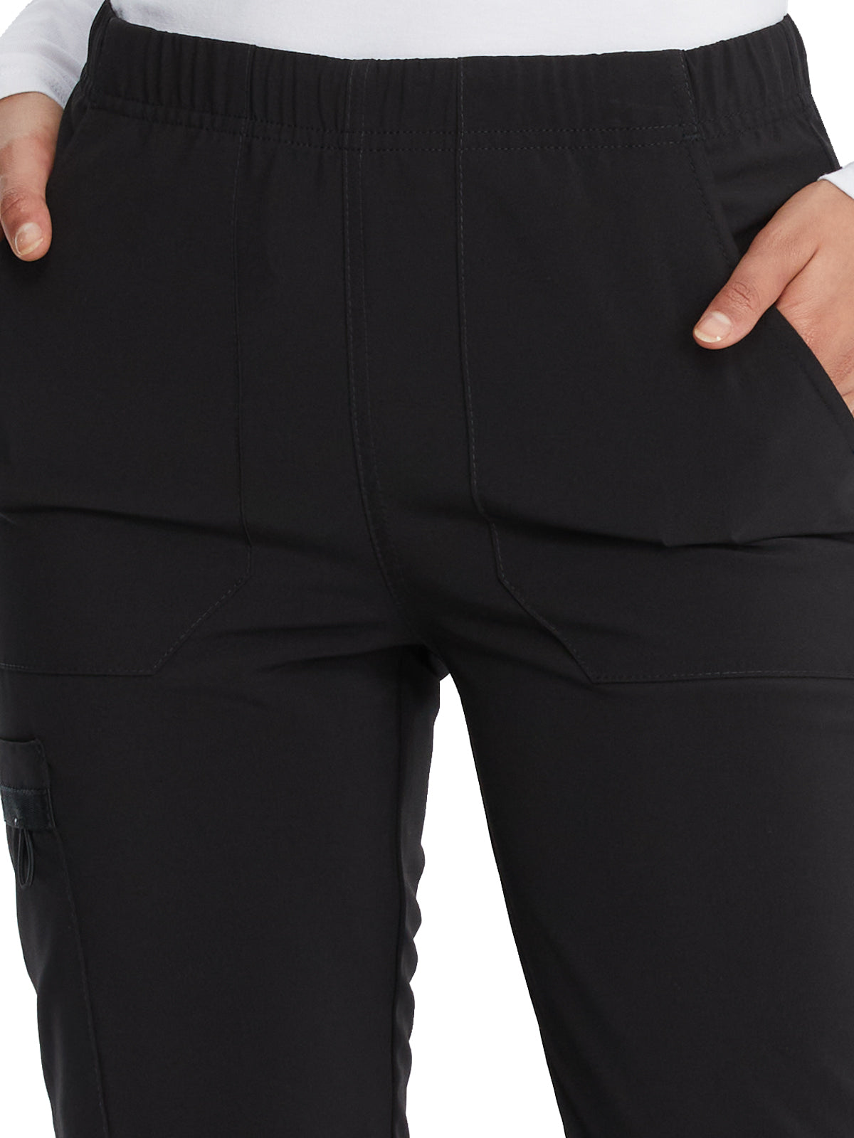 Unisex Natural Rise Tapered Leg Pant