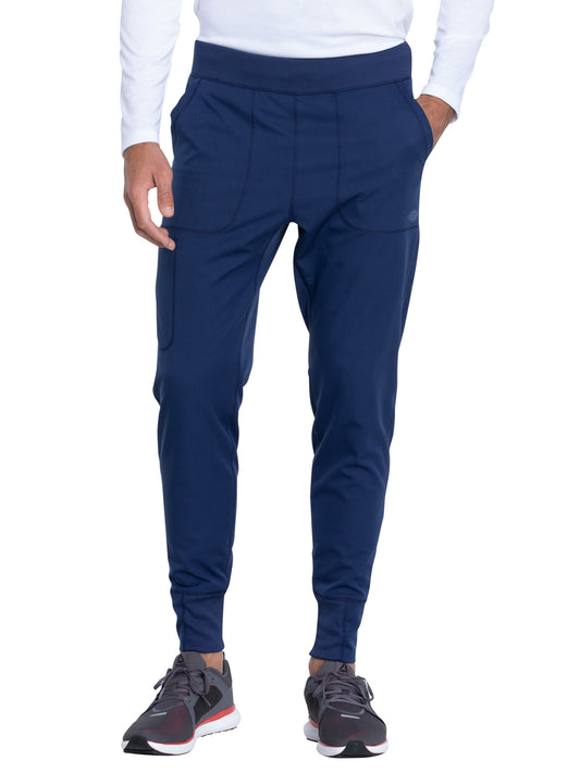 Men's 4-Pocket Tapered Leg Jogger Pant - DK040 - Navy