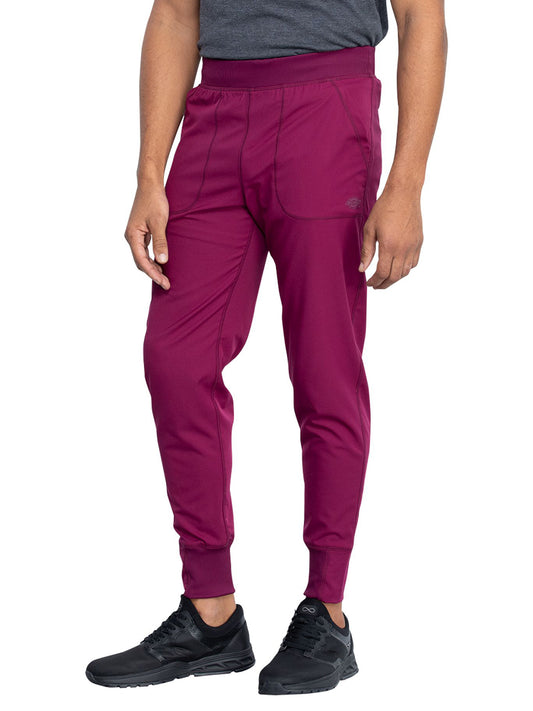 Men's 4-Pocket Tapered Leg Jogger Pant - DK040 - Wine