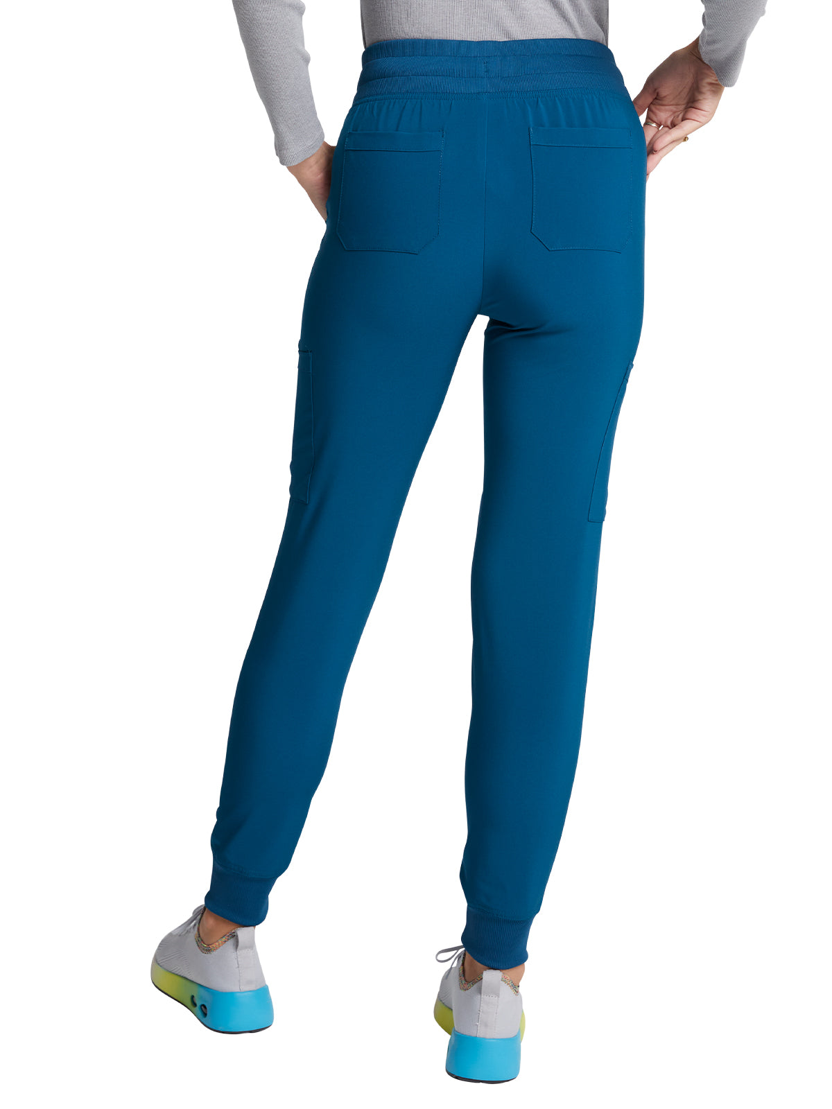 Women's 6-Pocket Mid Rise Jogger Pant