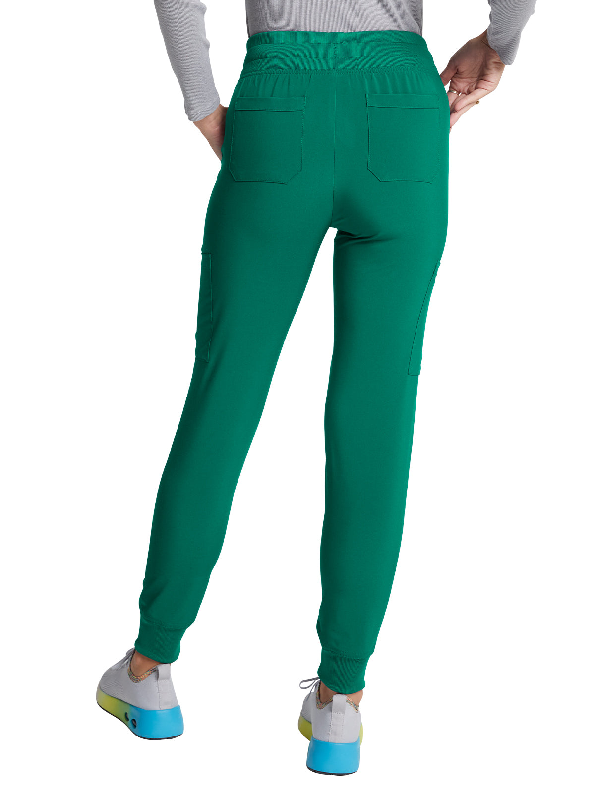 Women's 6-Pocket Mid Rise Jogger Pant