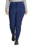 Women's 6-Pocket Mid Rise Jogger Pant - DK065 - Navy