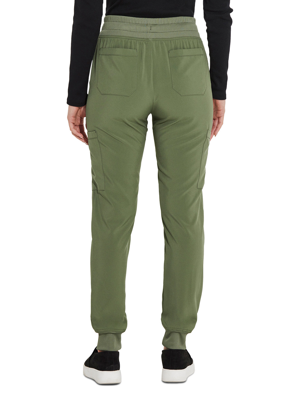 Women's 6-Pocket Mid Rise Jogger Pant