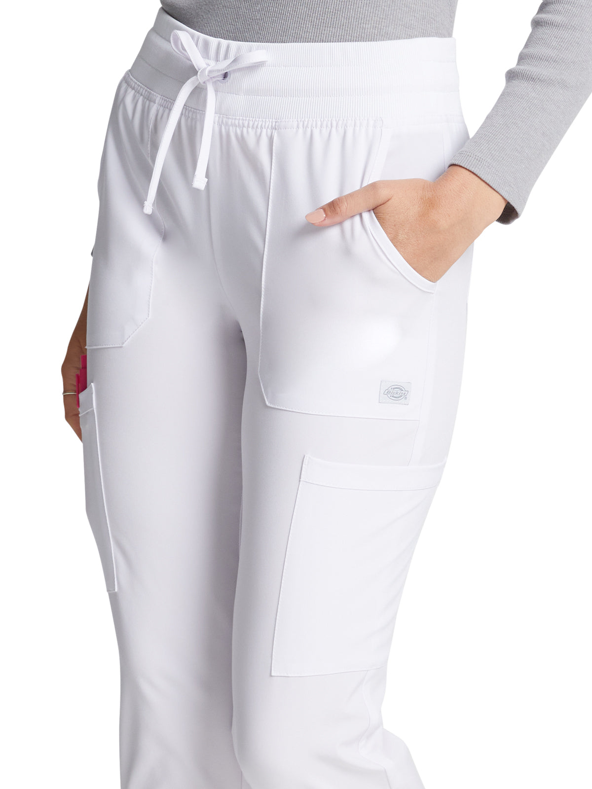 Women's 6-Pocket Mid Rise Jogger Pant