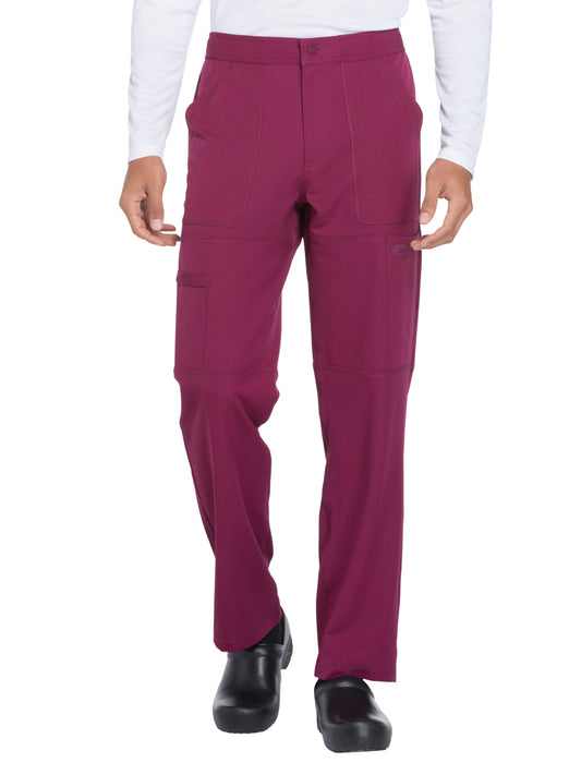 Men's 6-Pocket Zip Fly Cargo Pant - DK110 - Wine