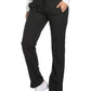 Women's 5-Pocket Mid Rise Straight Leg Pant - DK130 - Black