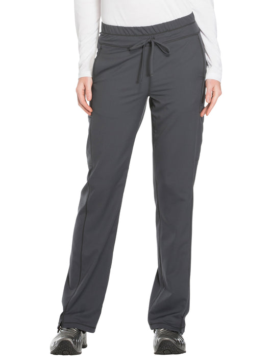 Women's 5-Pocket Mid Rise Straight Leg Pant - DK130 - Pewter