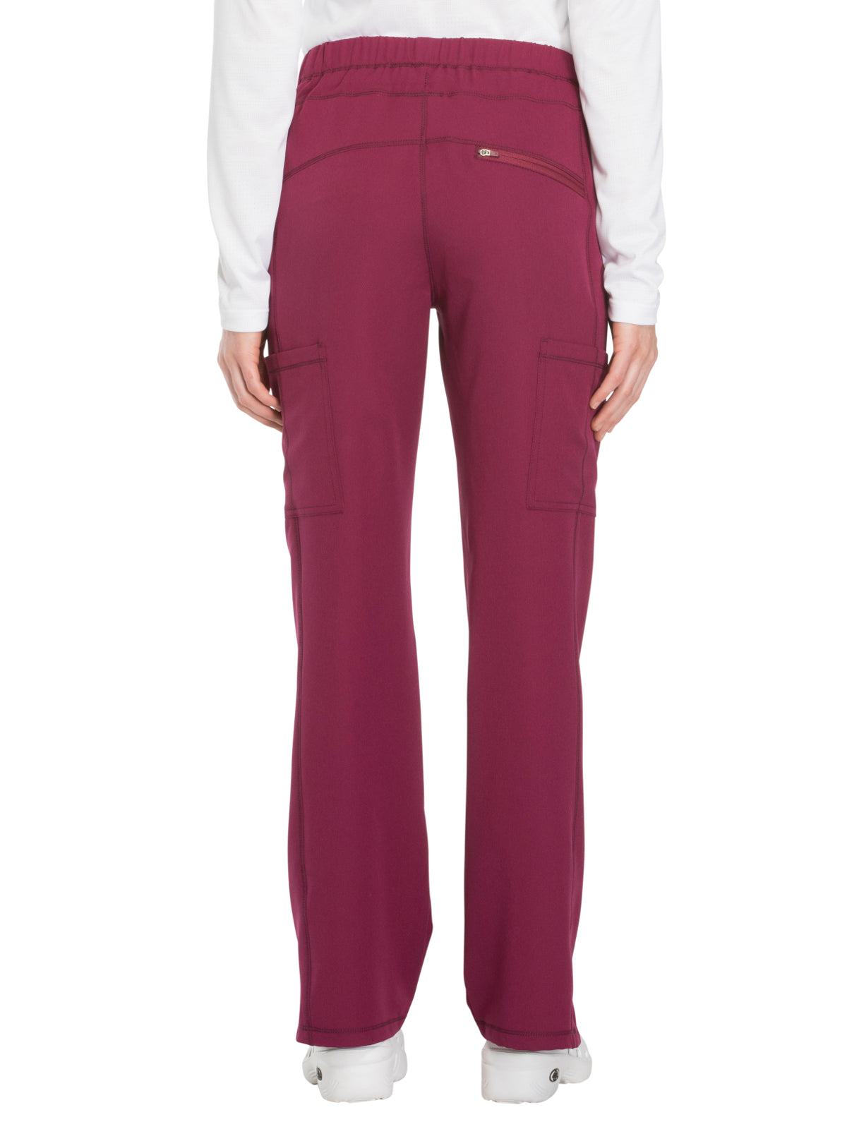 Women's Mid Rise Straight Leg Drawstring Pant