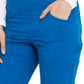 Women's 6-Pocket Mid Rise Tapered Leg Pant