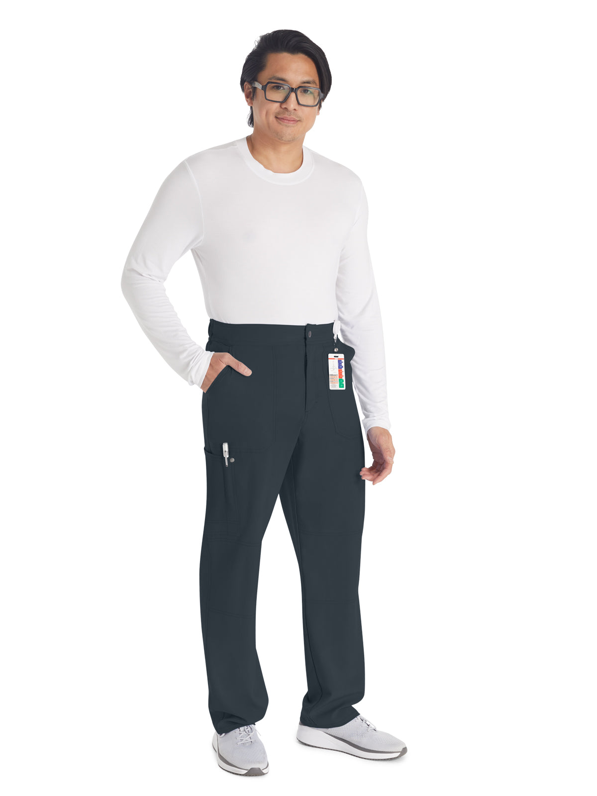 Men's 4-Pocket Zip Fly Scrub Pant