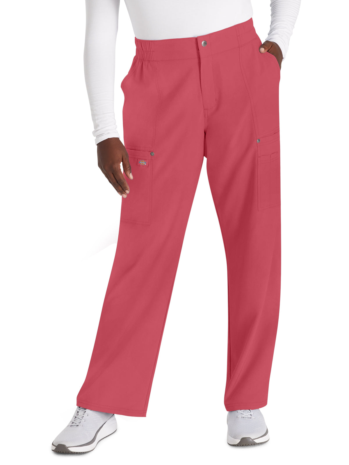 Women's 5-Pocket Wide Leg Scrub Pant