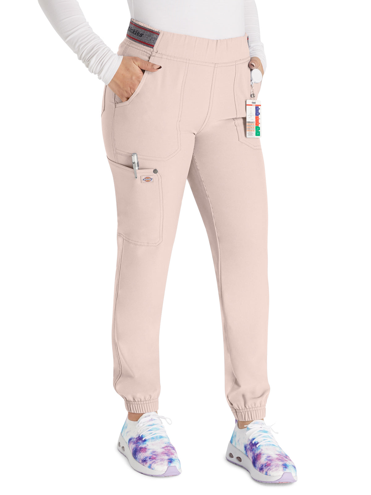 Women's 5-Pocket Tapered Leg Scrub Pant