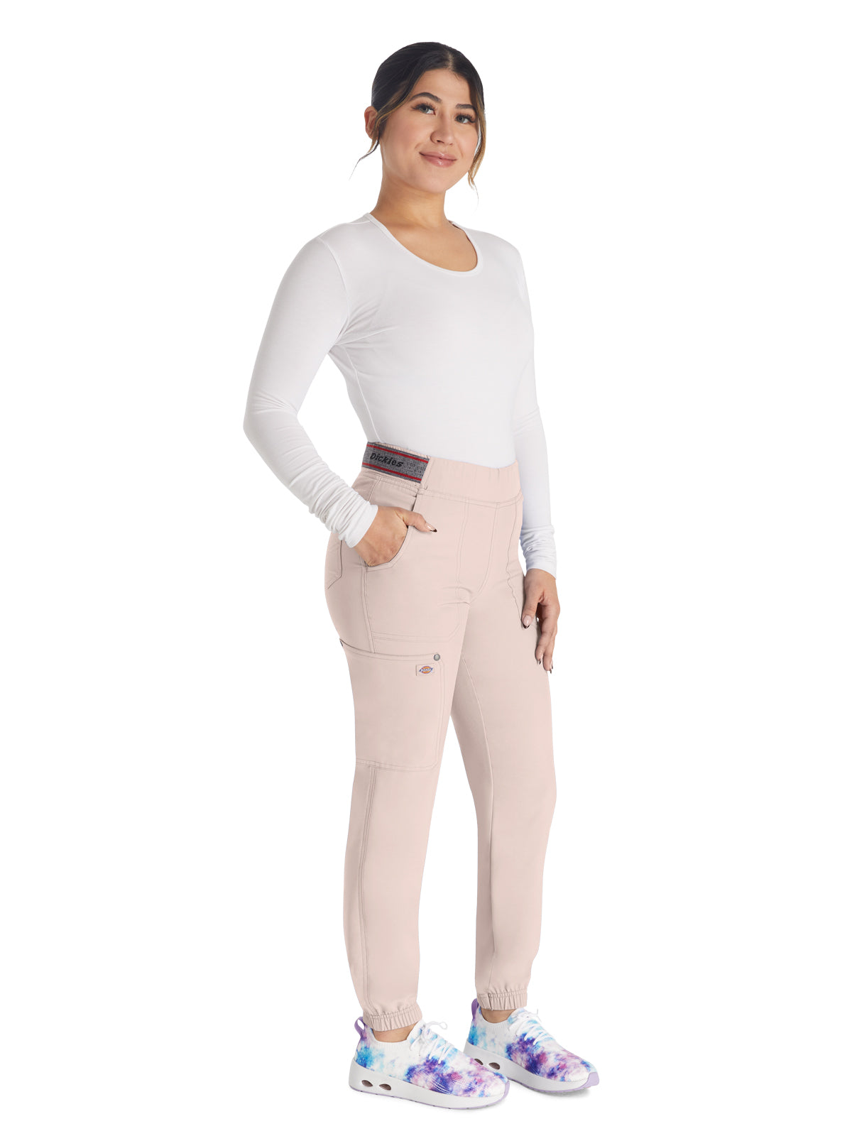 Women's 5-Pocket Tapered Leg Scrub Pant