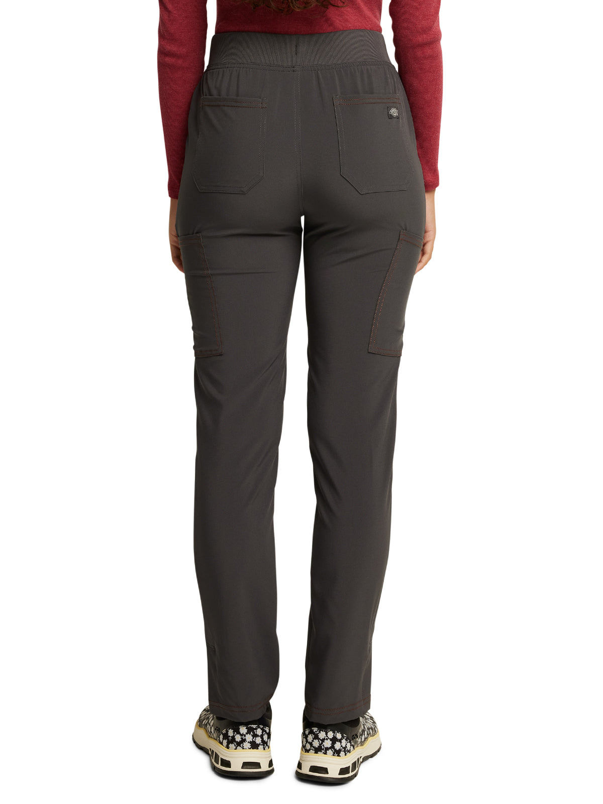 Women's 7-Pocket Mid Rise Tapered Leg Pant