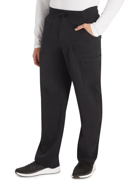 Men's 6-Pocket Straight Leg Pant - DK270 - Black