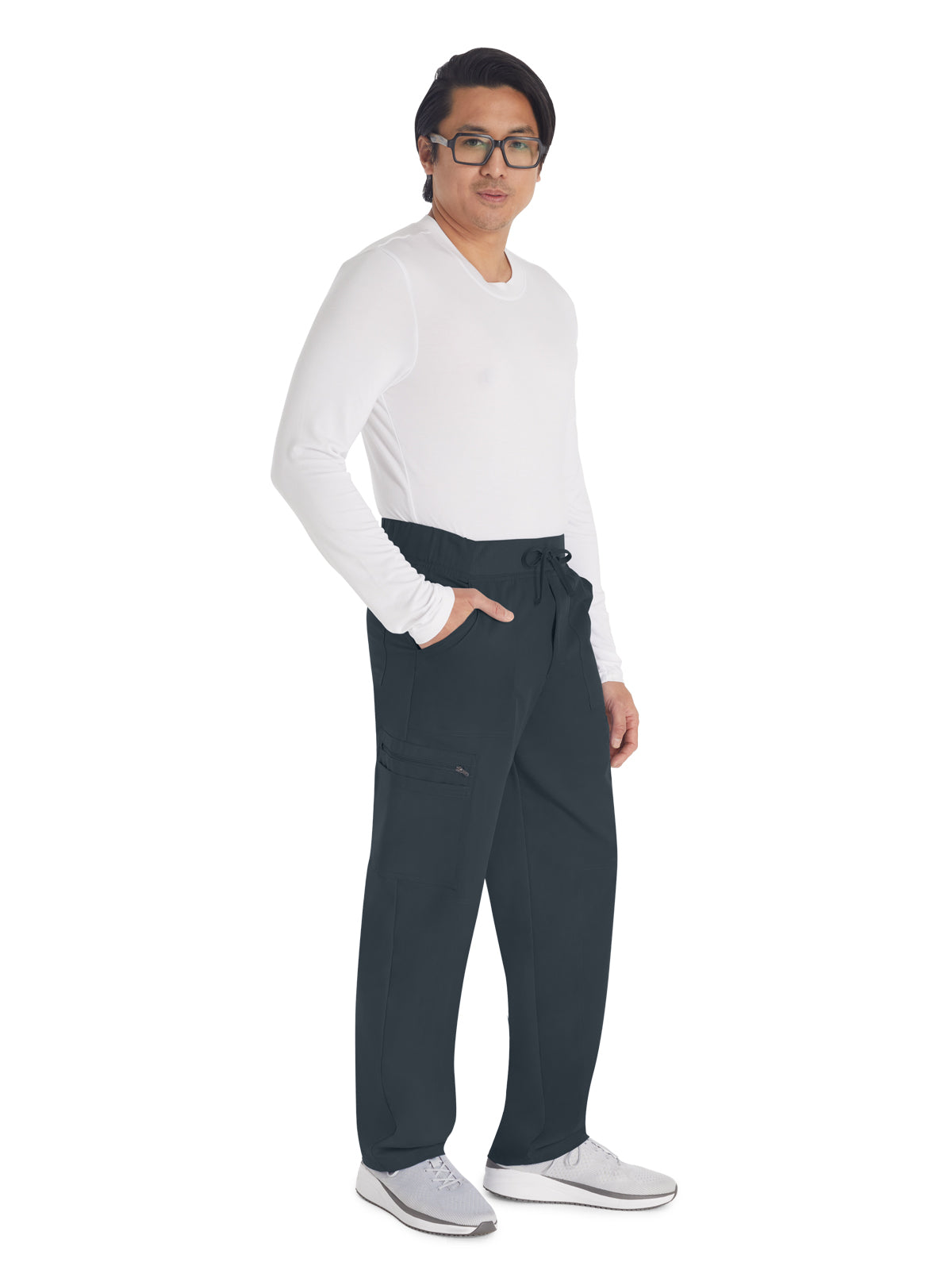 Men's 6-Pocket Straight Leg Scrub Pant