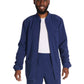 Men's 3-Pocket Zip Front Scrub Jacket