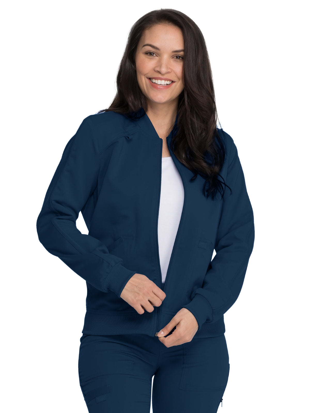 Women's 2-Pocket Zip Front Jacket