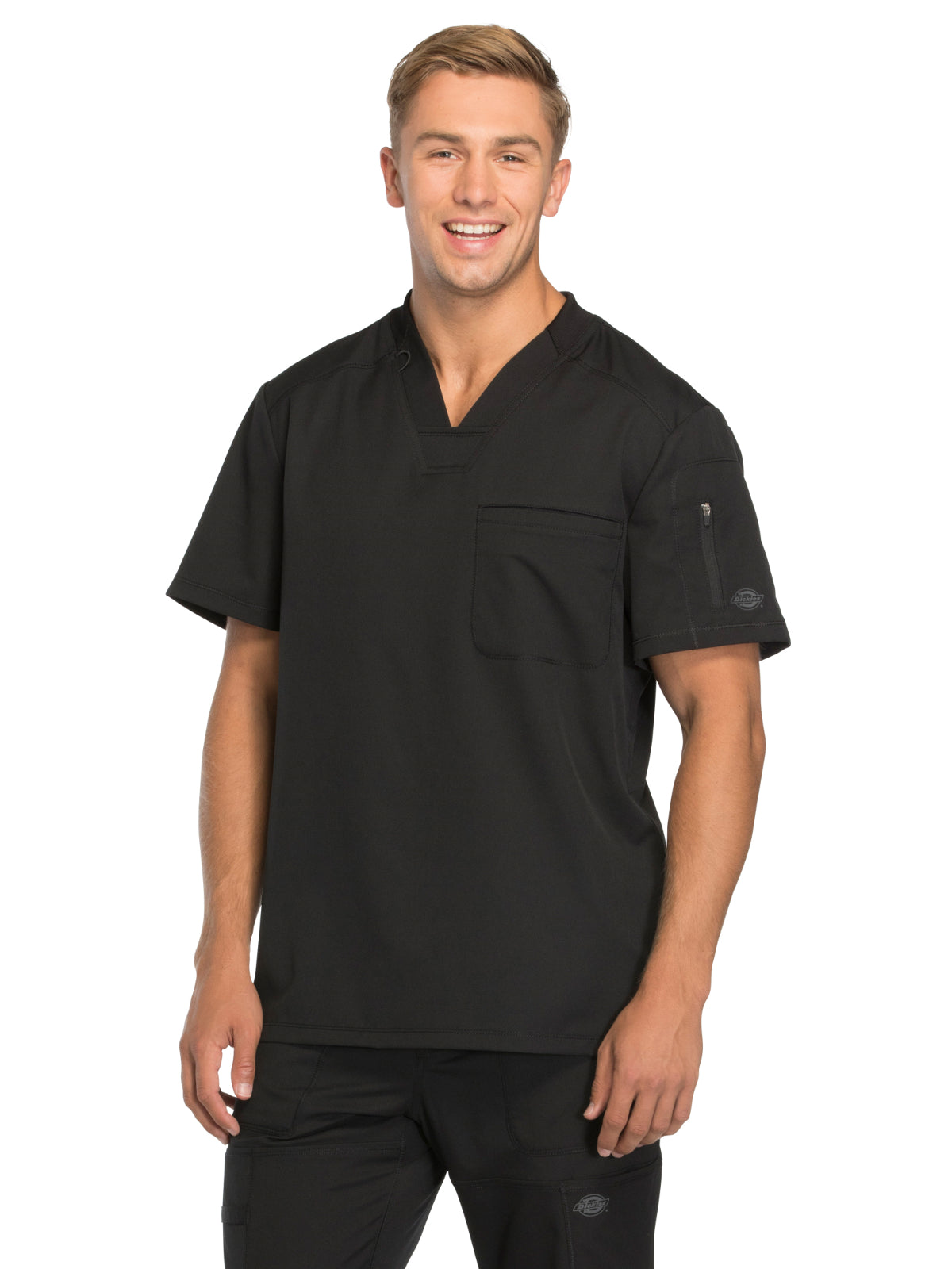 Men's 3-Pocket Tuckable Top - DK610 - Black