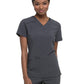 Women's 2-Pocket Contemporary V-Neck Top