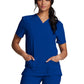 Unisex 2-Pocket V-Neck Scrub Top