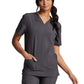 Unisex 2-Pocket V-Neck Scrub Top