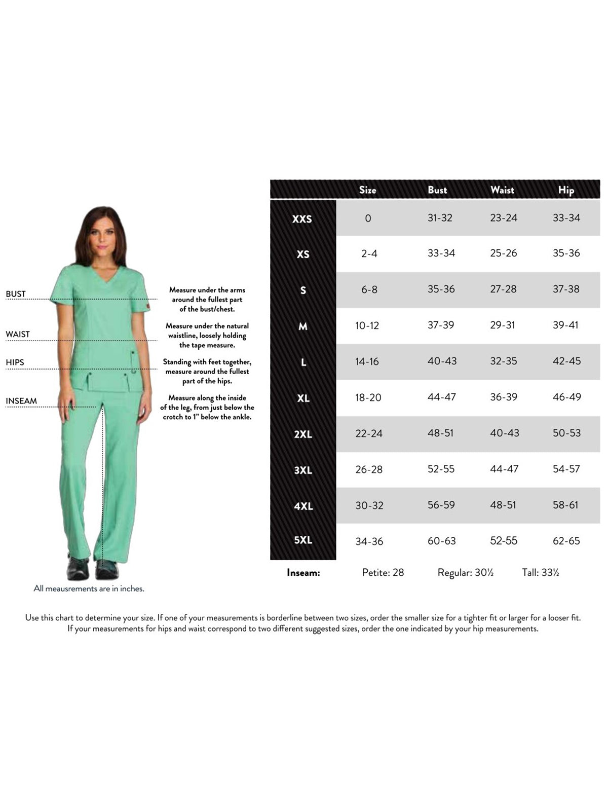 Women's 2-Pocket V-Neck Print Scrub Top