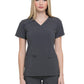 Women's 2-Pocket Contemporary Scrub Top