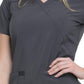 Women's 2-Pocket Contemporary Scrub Top