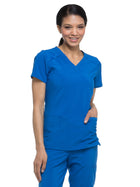 Women's 2-Pocket Contemporary Top - DK625 - Royal