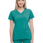 Women's 2-Pocket Contemporary Scrub Top