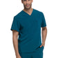 Men's 1-Pocket Tuckable V-Neck Scrub Top