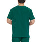 Men's Four-Pocket V-Neck Scrub Top