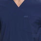 Men's Four-Pocket V-Neck Scrub Top