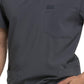 Men's Four-Pocket V-Neck Scrub Top