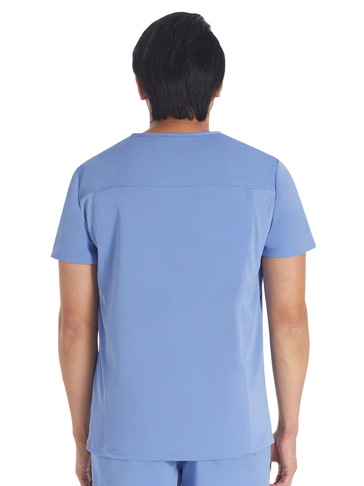 Men's 4-Pocket V-Neck Scrub Top