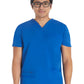 Men's 4-Pocket V-Neck Top - DK672 - Royal