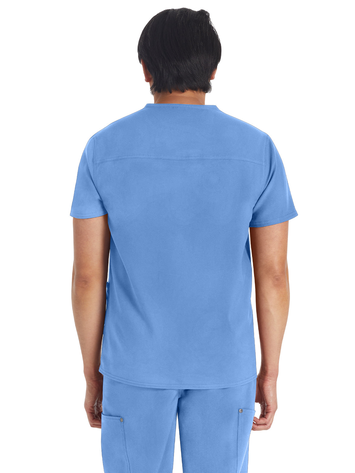 Men's 3-Pocket V-Neck Scrub Top