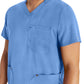 Men's 3-Pocket V-Neck Scrub Top